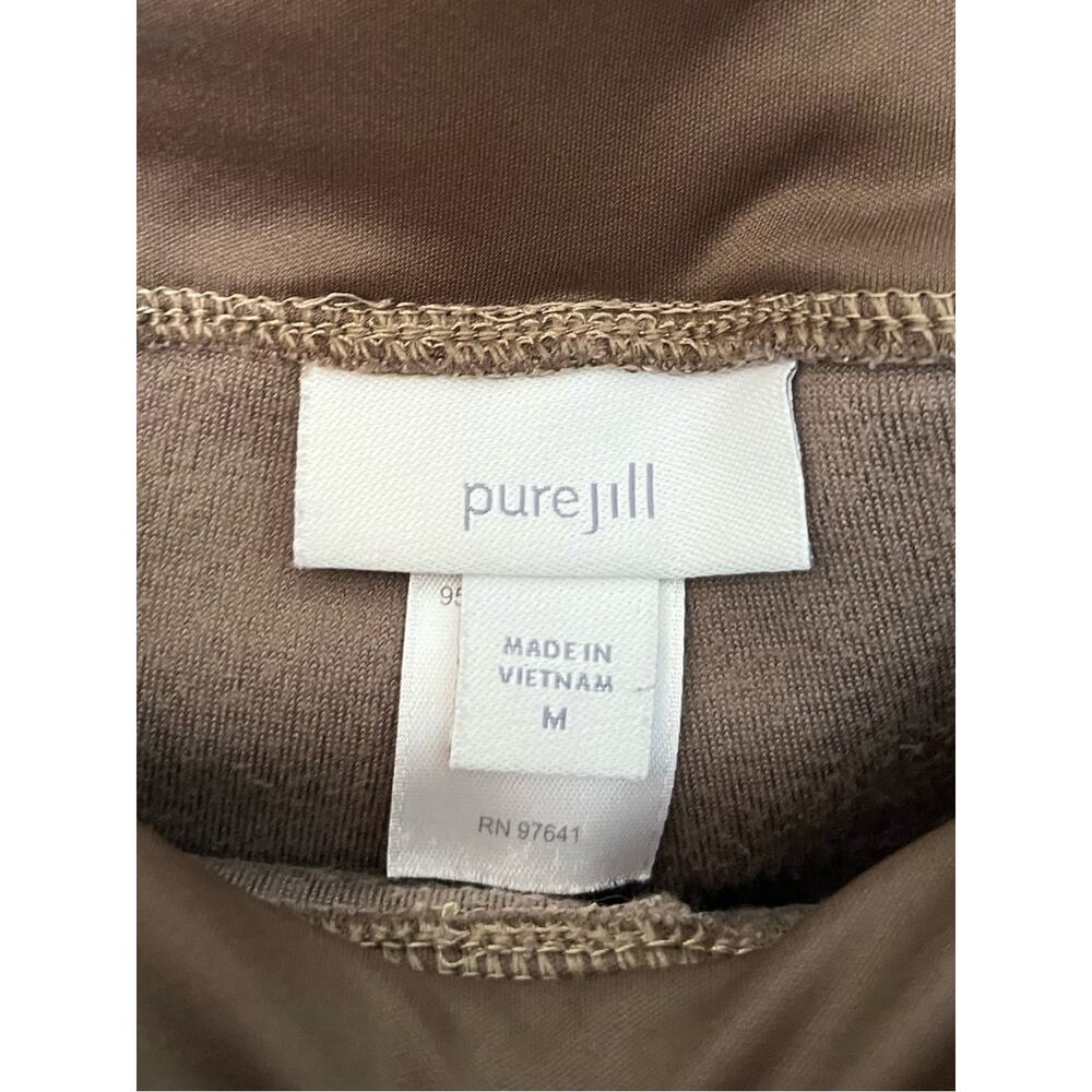 J. Jill Pure Jill Velour Leggings - Picture 2 of 2